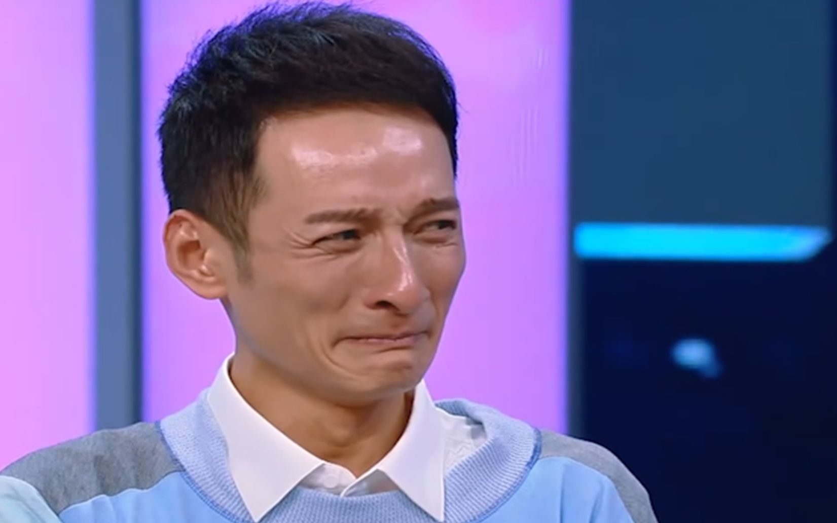 李维嘉脆弱的一面,节目录制现场突然崩溃落泪,太让人心疼了