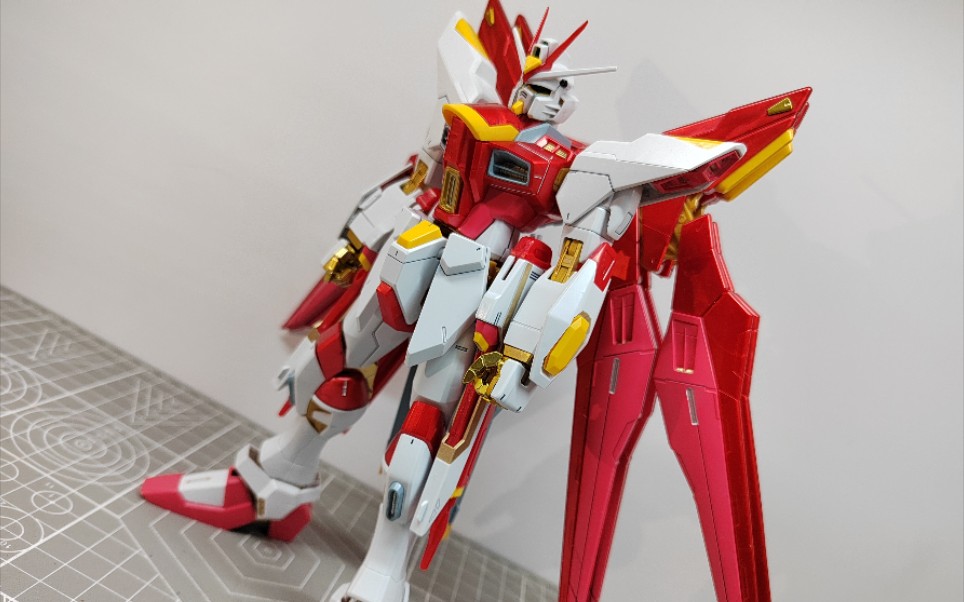 [万代]mg天猫限定朱雀强袭自由高达拼装过程