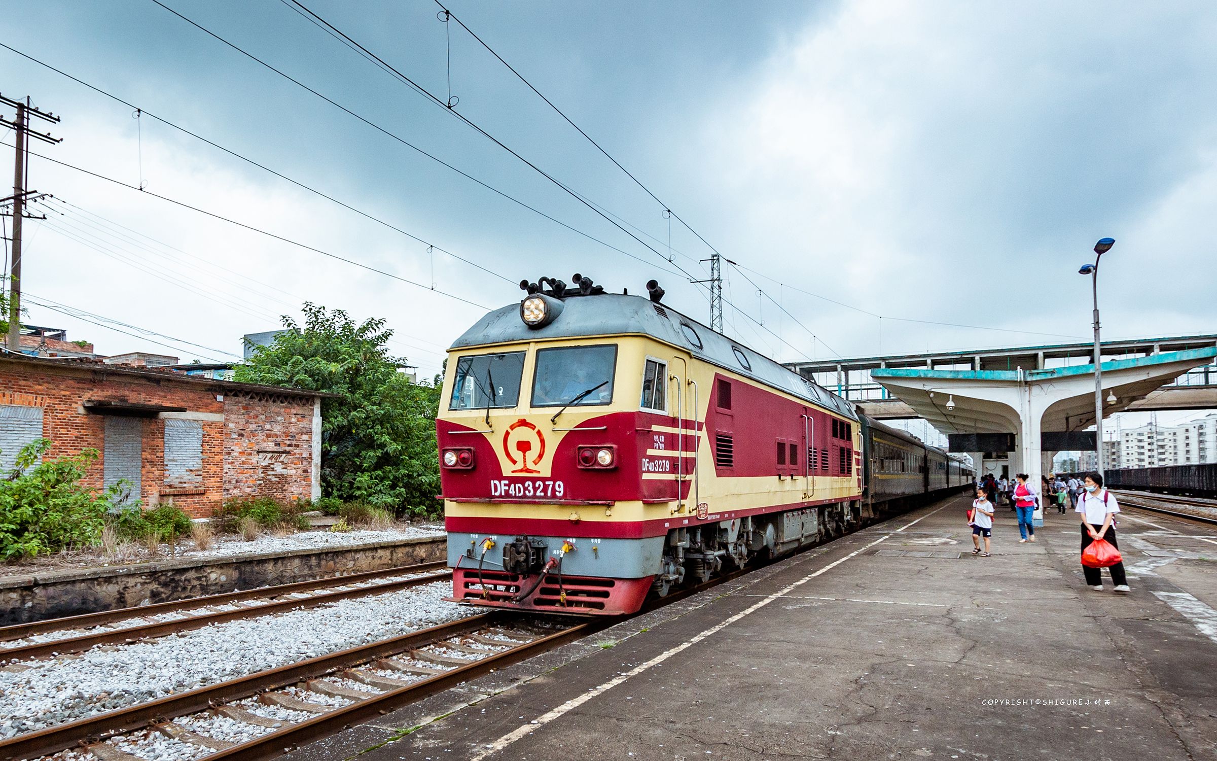 【湘桂铁路】110km/h行驶中的df4d3279