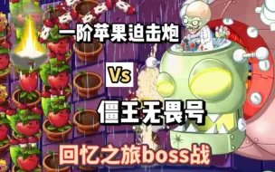 Download Video: 回忆之旅boss战：一阶苹果迫击炮vs僵王无畏号