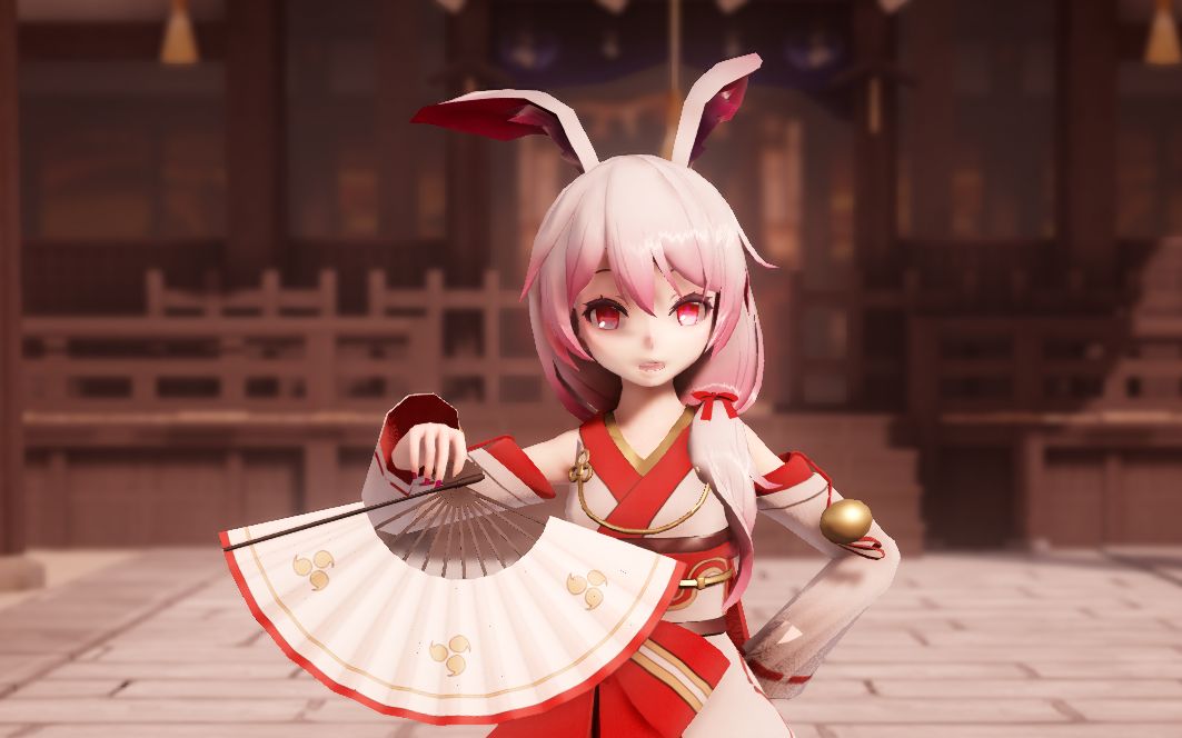 【ray渲染测试】崩坏3 樱火轮舞 喜响乱舞