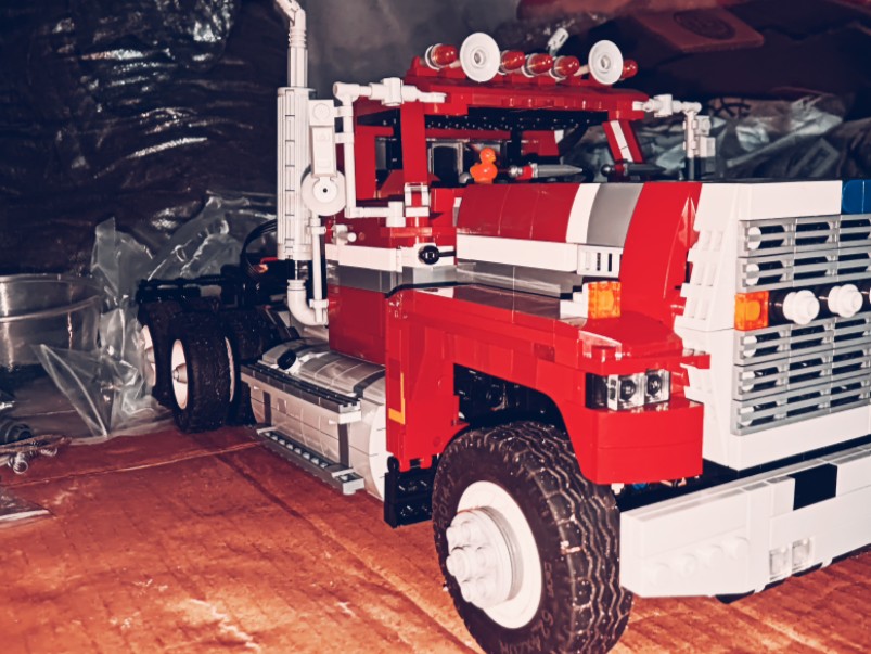 MOC)作品Ford LTL9000 000o ani 6x6 dual speed半成品哔哩哔哩bilibili