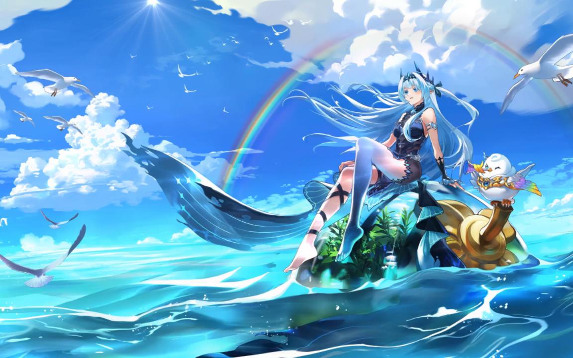 【奥拉星手游】云树青空4k无水印高清壁纸_哔哩哔哩bilibili_奥拉星