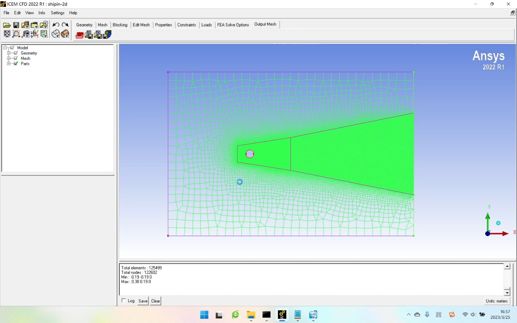 【研究生进度4】ICEM非结构网格——3d和2d非结构网格,密度盒区域加密,自动优化网格质量哔哩哔哩bilibili