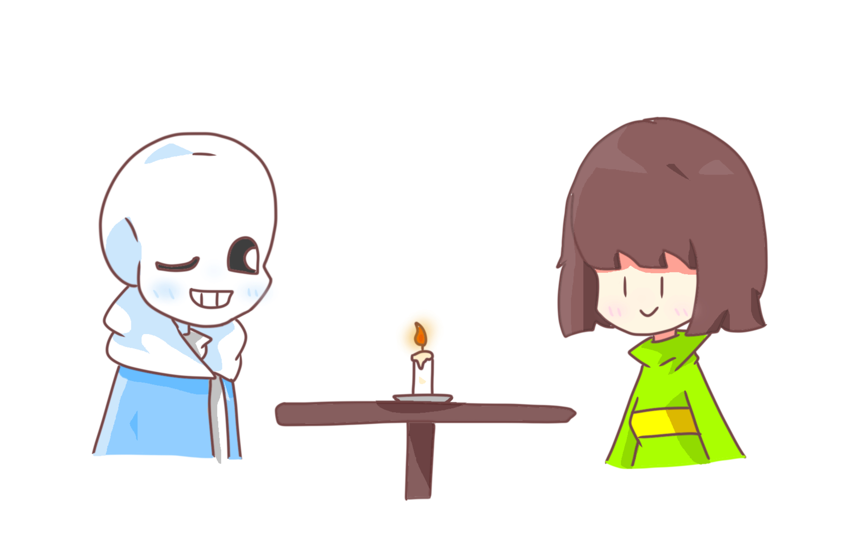 [ask]sans和猹约会时放屁垫?