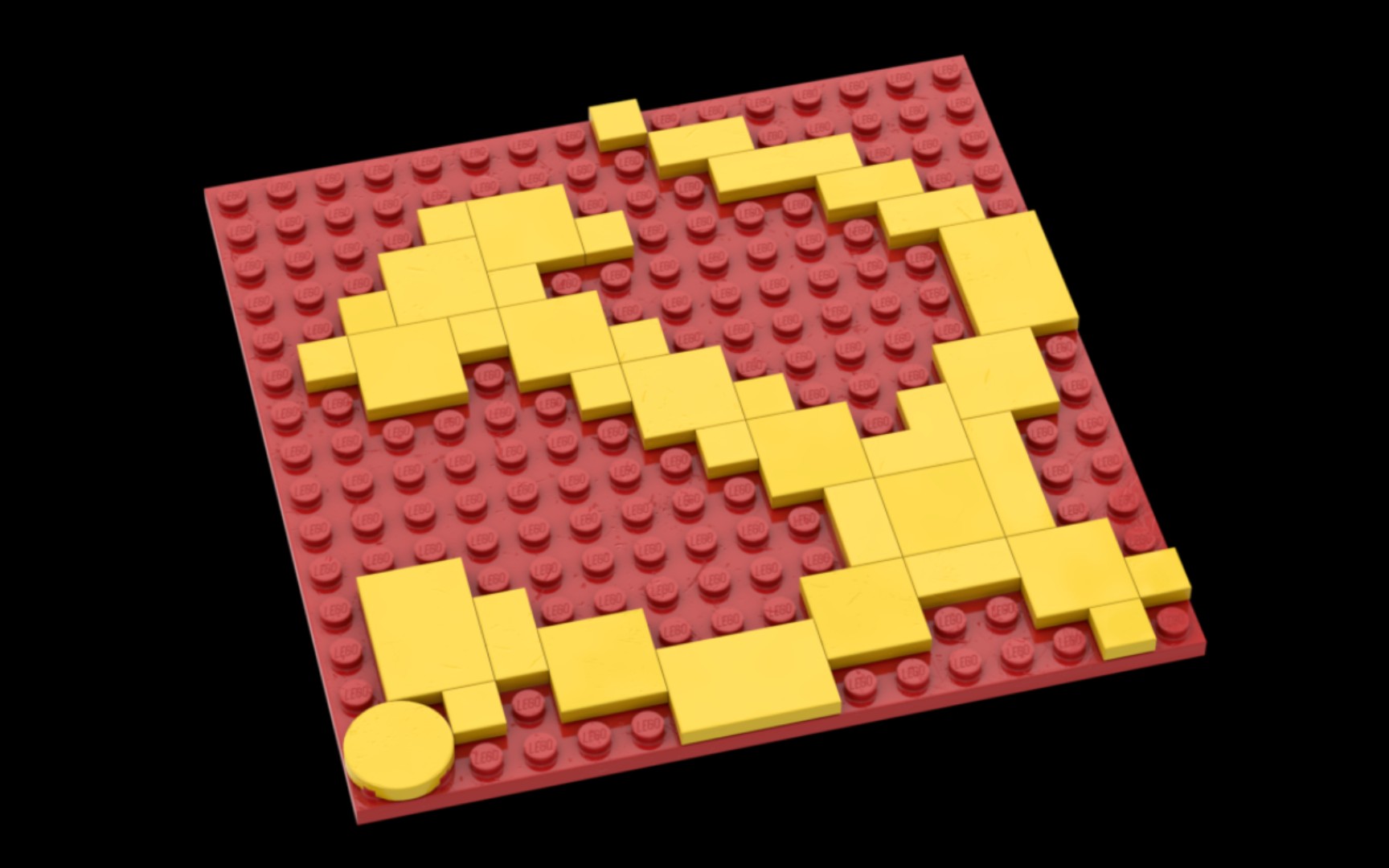 【乐高党徽】献礼建党100周年生日礼物