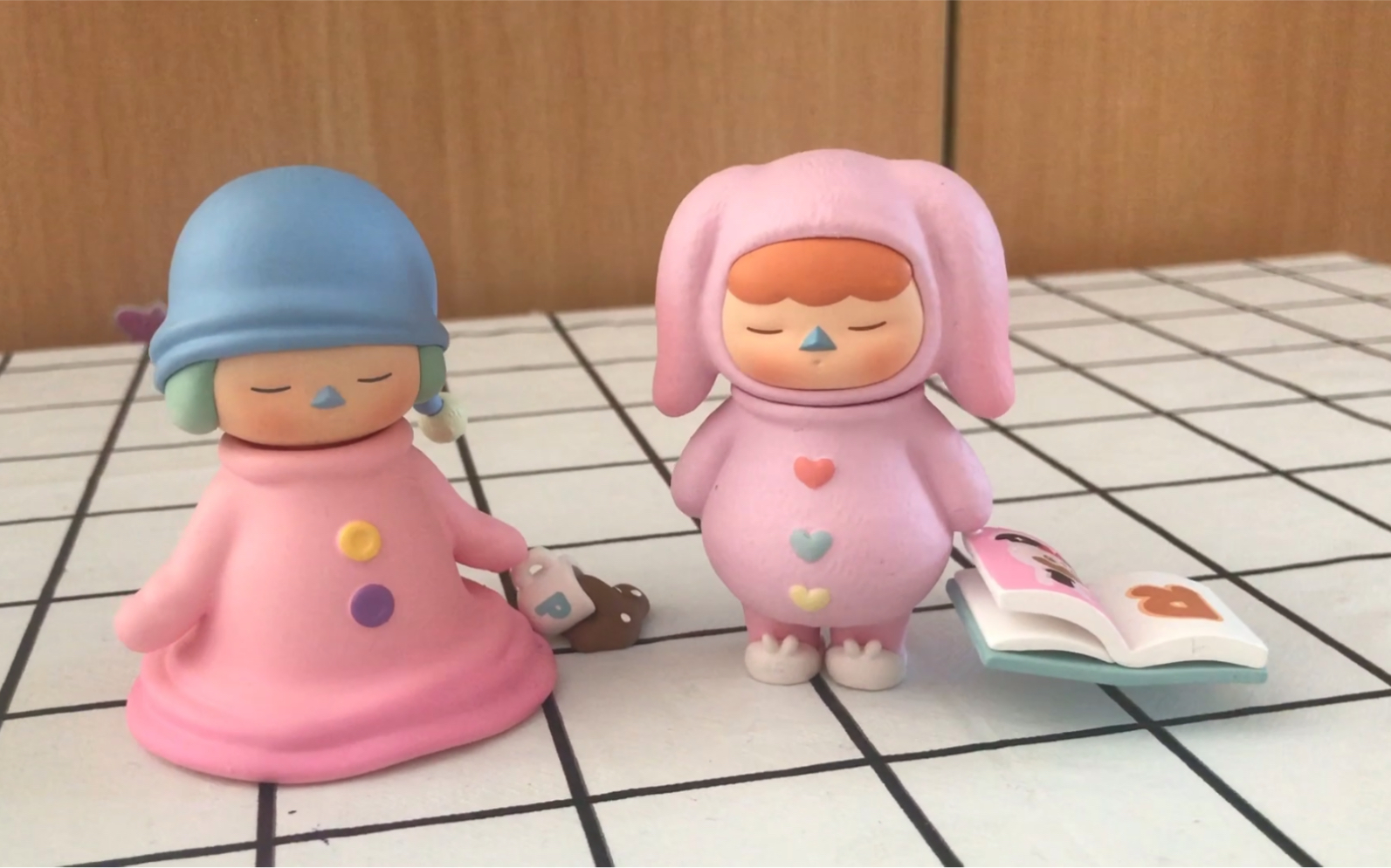 泡泡玛特 换娃系列1 毕奇睡眠拆盒