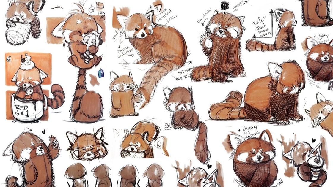 21 Draw - 设计有趣的动物角色教程Designing Fun Animal Characters with Rodgon_哔哩哔哩 ...