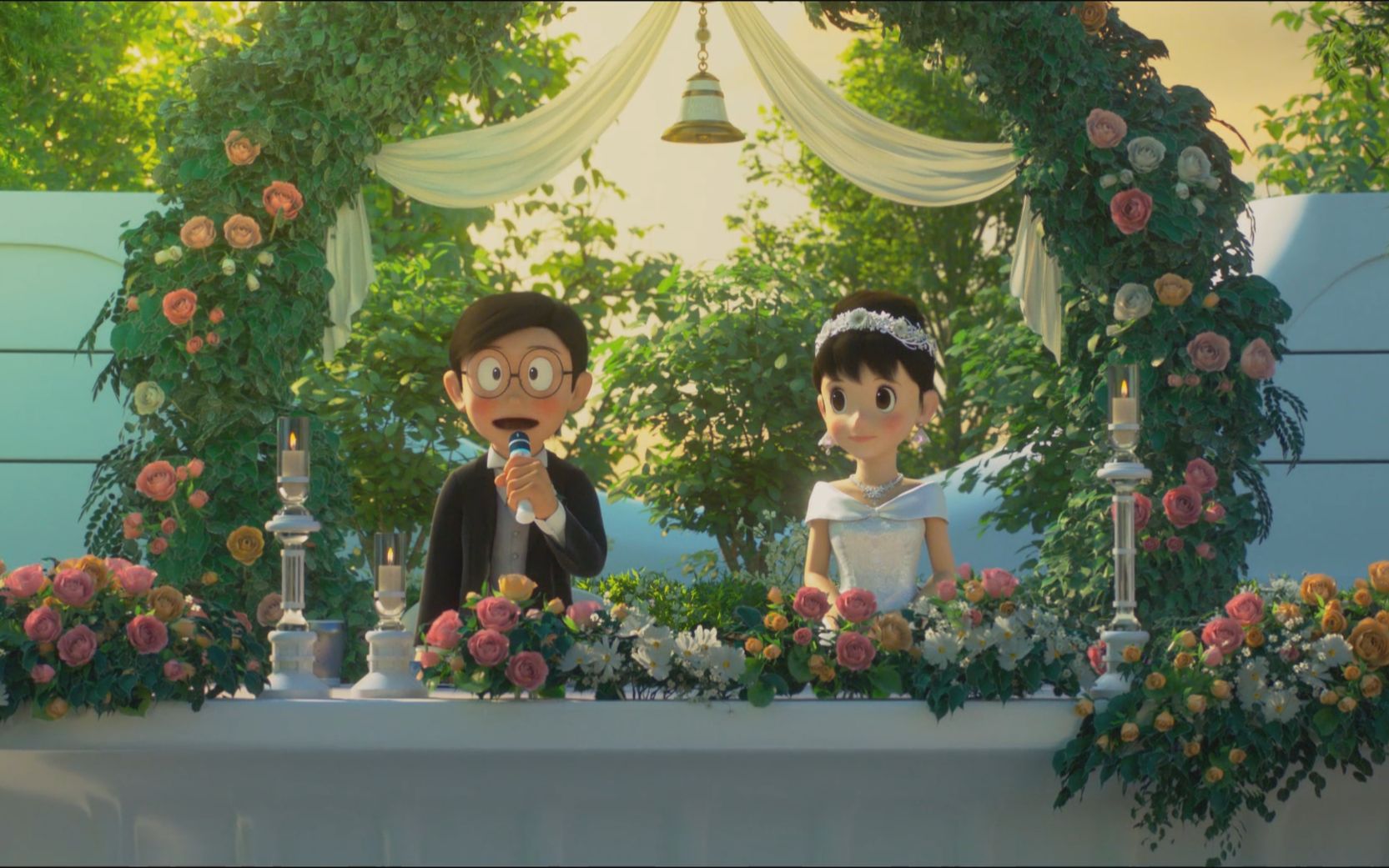 《stand by me 哆啦a梦 2》土语版大雄的婚礼致辞片段_哔哩哔哩_bili