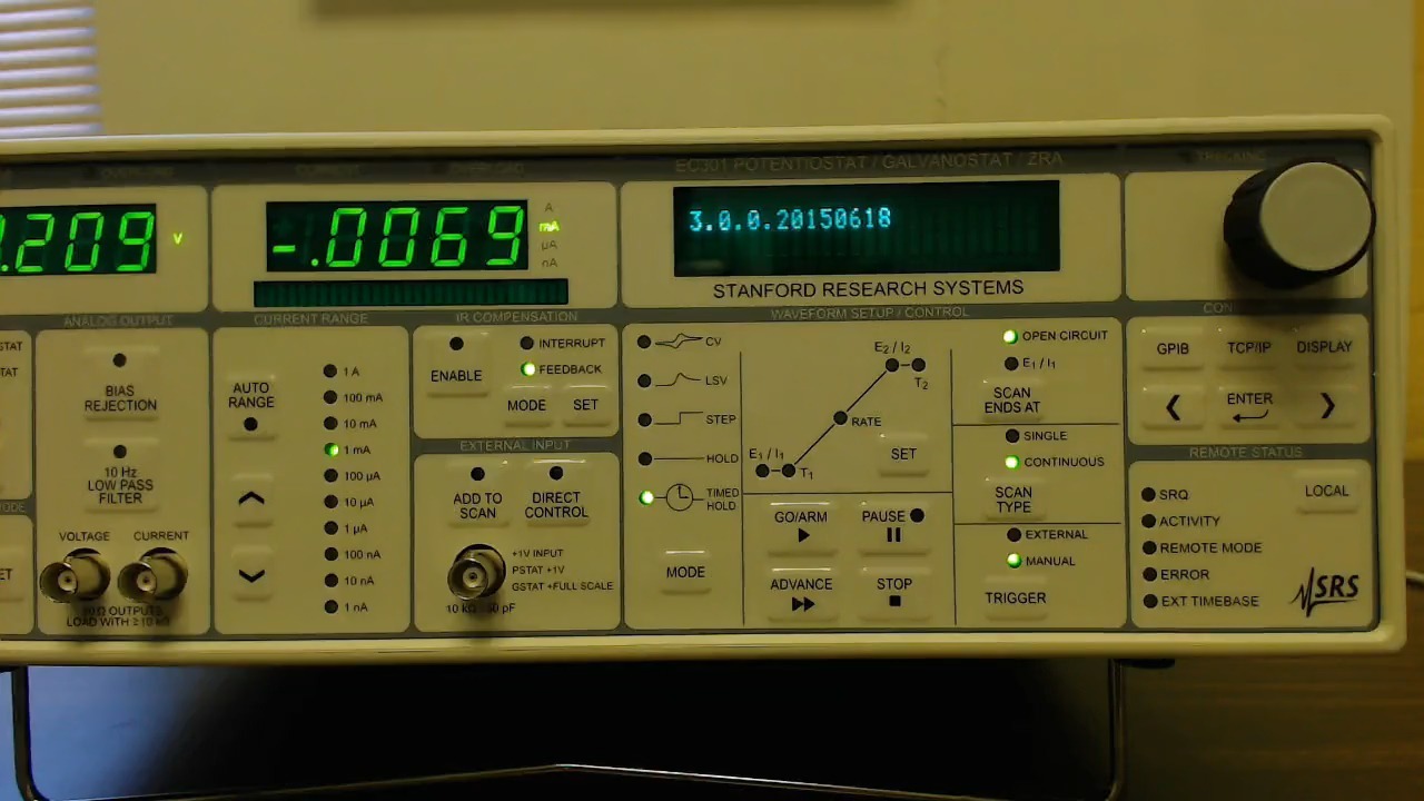 EC301使用教程11.1：我的EC301可以做EIS（电化学阻抗谱）吗？-CSSAcsLiN-CSSAcsLiN-哔哩哔哩视频
