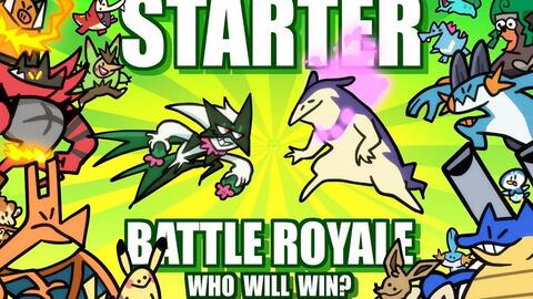 Mega Pokemon Battle Royale_哔哩哔哩_bilibili