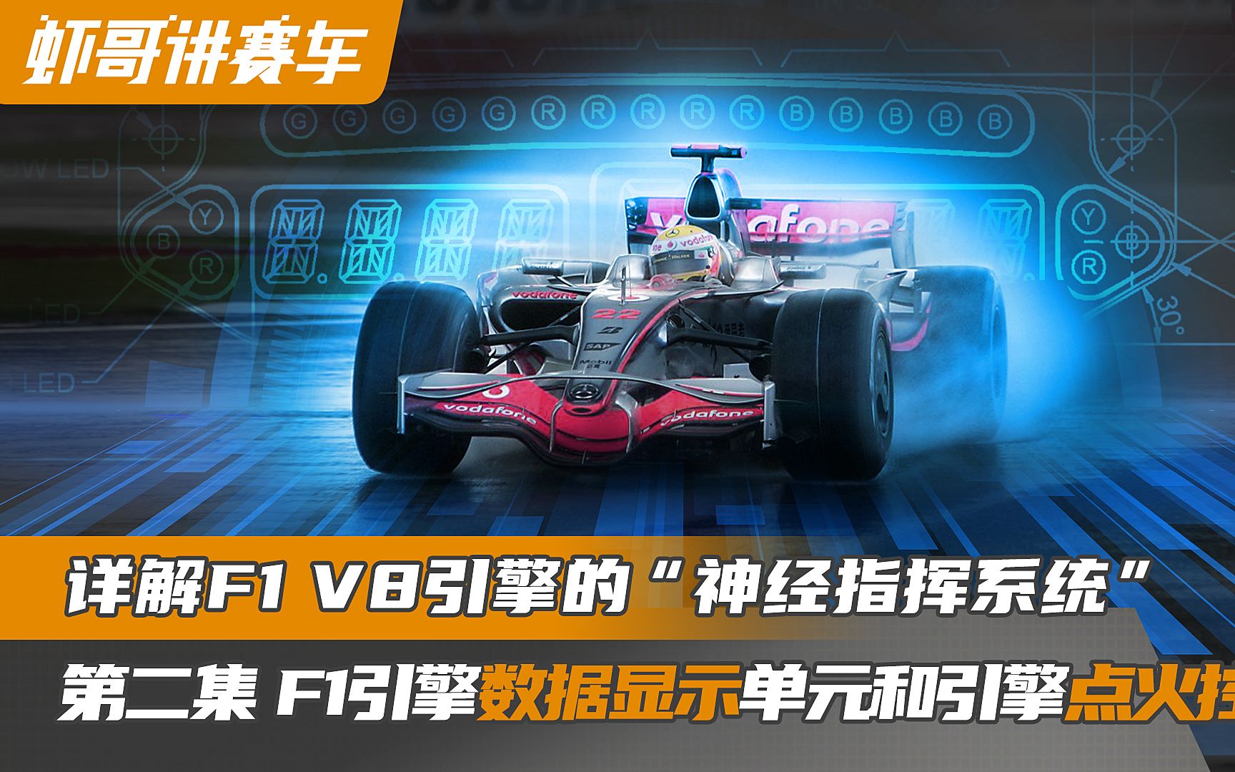 详解F1 V8引擎的“神经指挥系统” 第二集 F1引擎数据现实单元和引擎点火控制哔哩哔哩bilibili