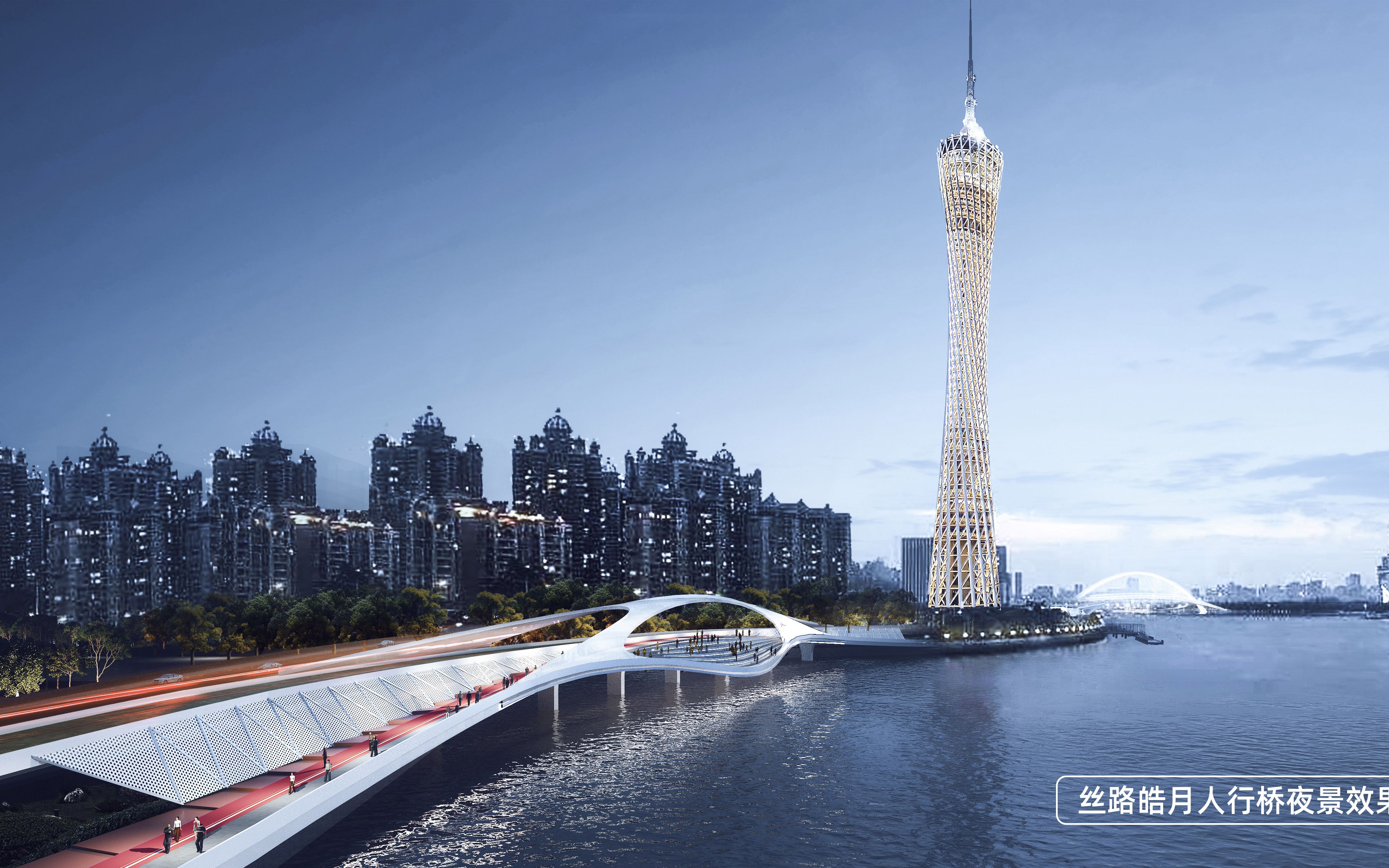 国际竞赛方案 | 阅江路(广州塔-华南快速)滨江段景观环境提升设计