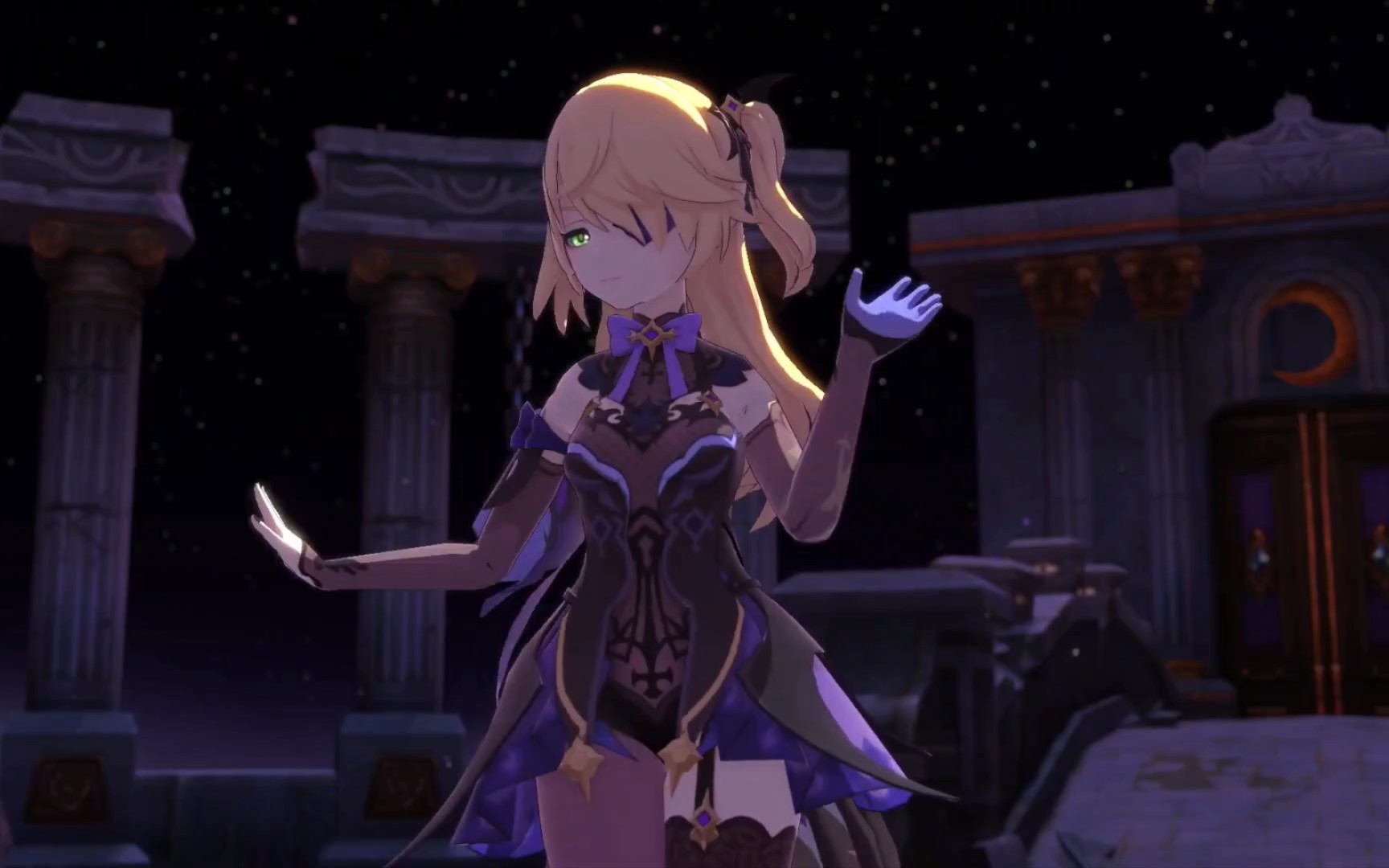 原神mmd一起来欣赏菲谢尔的舞姿