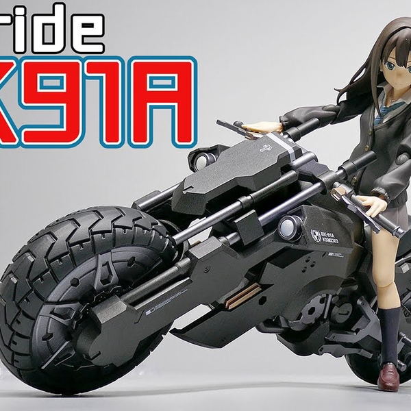 日站评测【figma】exride BK91A（『重兵装型女子高生』より）_哔哩哔哩