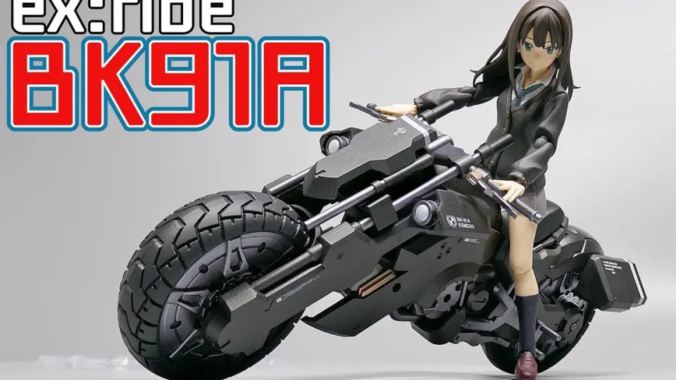 日站评测【figma】exride BK91A（『重兵装型女子高生』より）_哔哩哔哩 