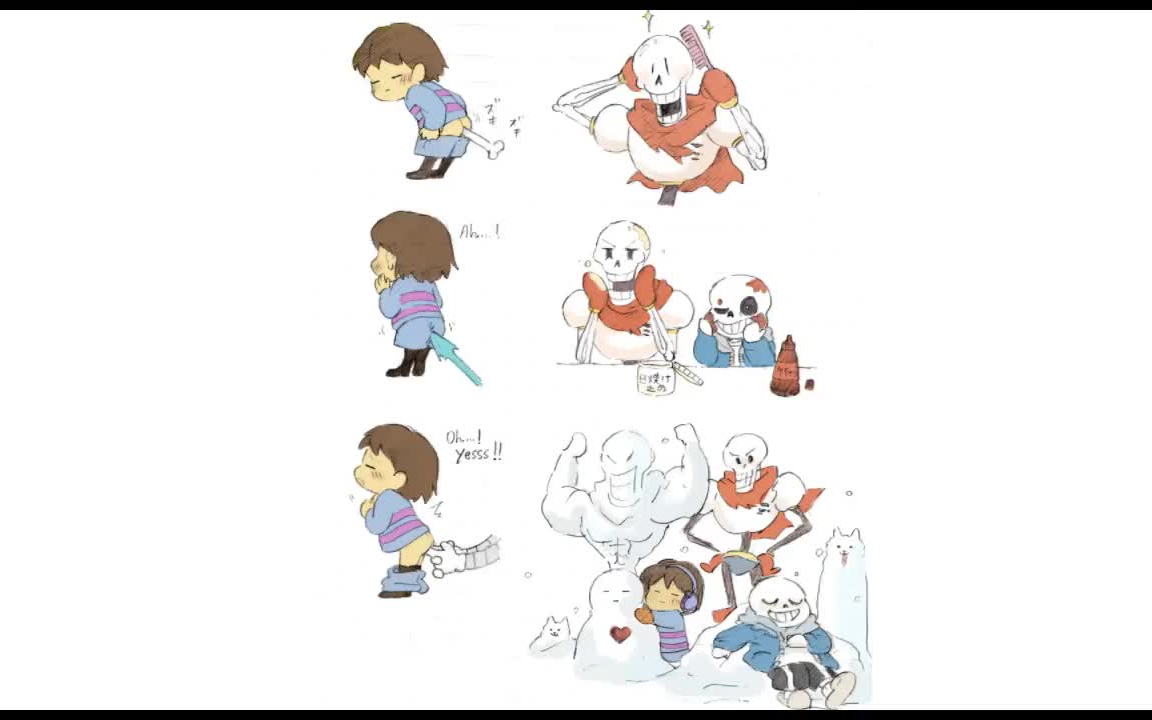 【Undertale】日本短漫及图合集包哔哩哔哩bilibili