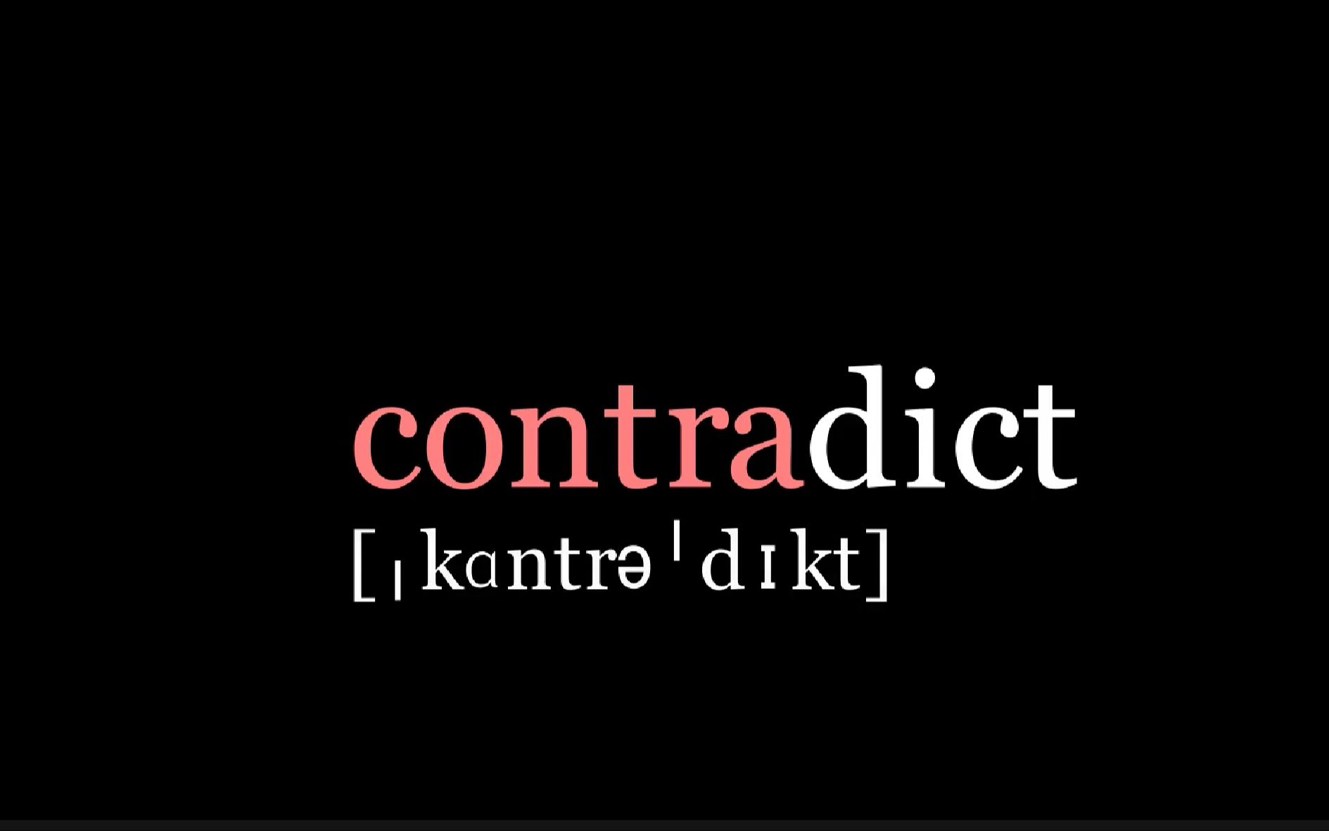 26. 考研四六级单词——contradict、contradiction、contraband哔哩哔哩bilibili