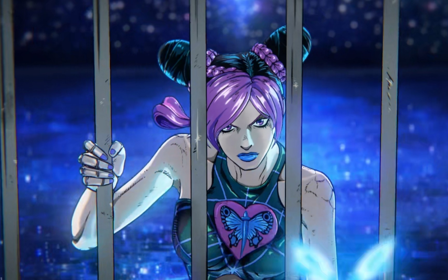 【jojo6-石之海】1-12集 角(美)色(人)群像,一些喜欢的画面,做个纪念