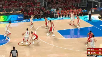 NBA2K经典，中国伊朗巅峰对决，大姚阿联疯狂大帽哈达迪