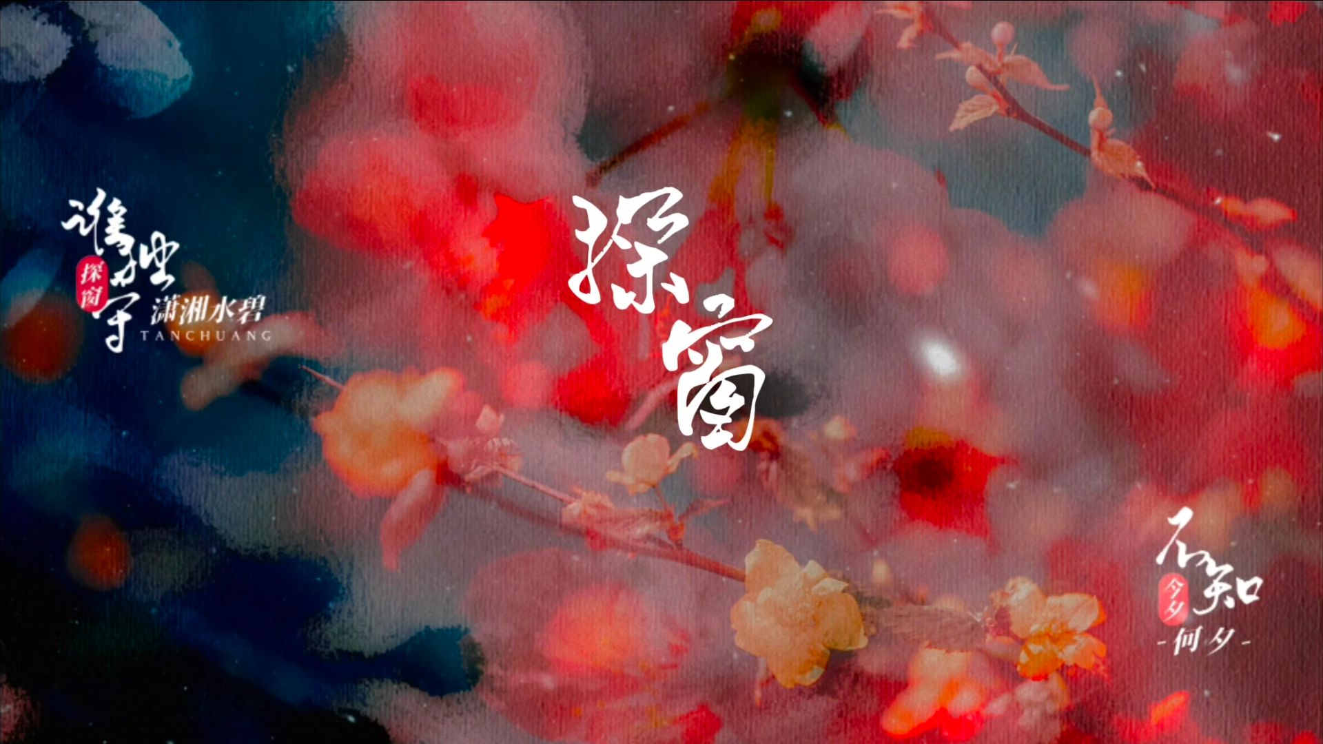 【动态歌词排版·探窗】燕去时红豆满枝 远游人莫问归期 - 视频video