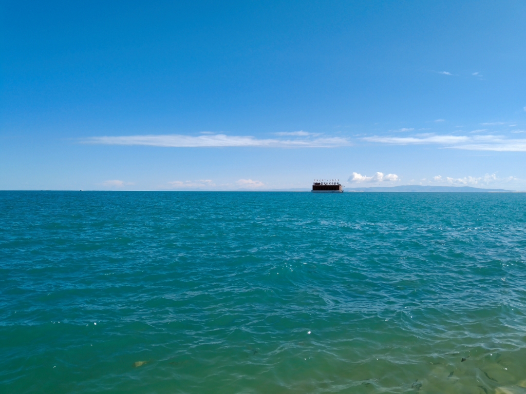 美丽的青海湖二郎剑景区