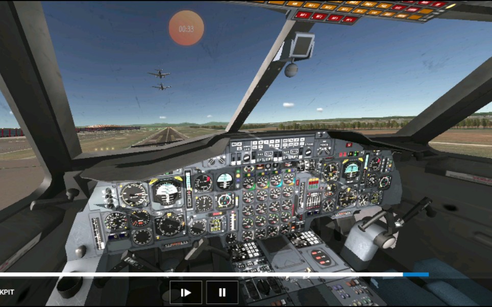 rfs:第一次降落协和客机,擦尾砸地(驾驶舱视角)