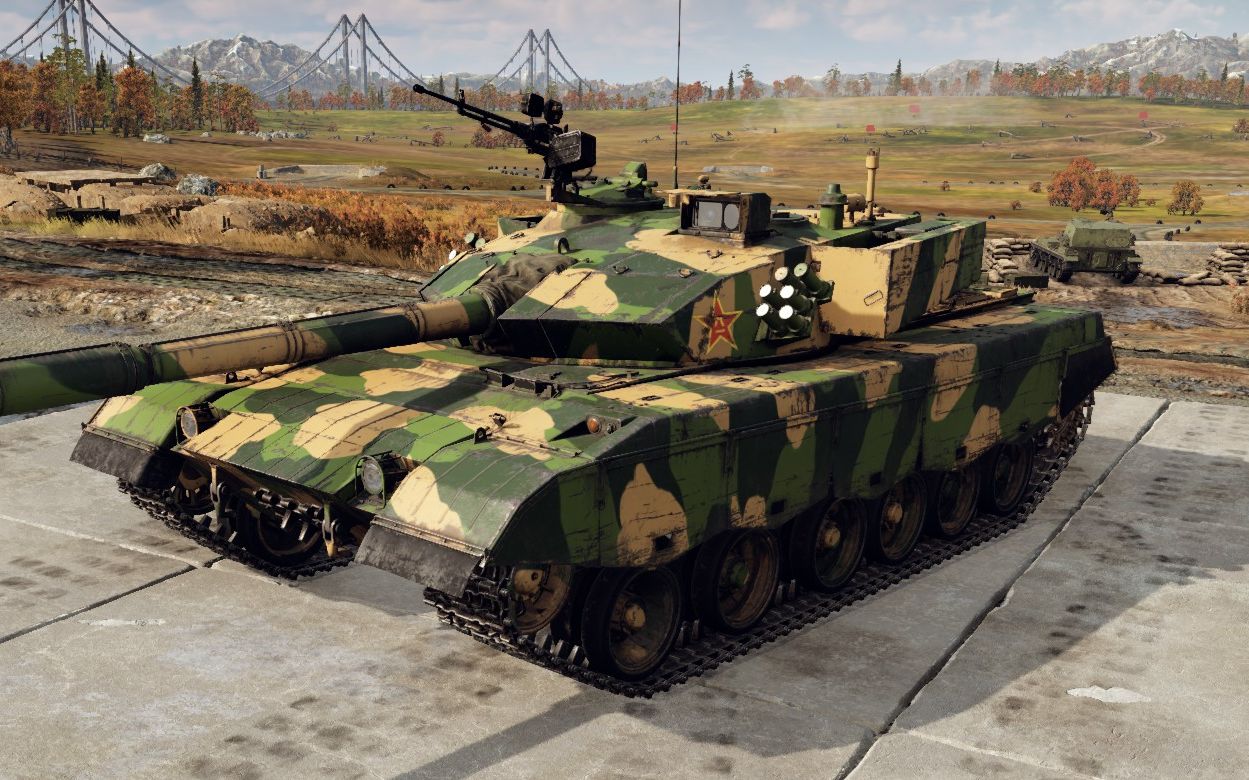 【战争雷霆】解放军96a坦克 试驾