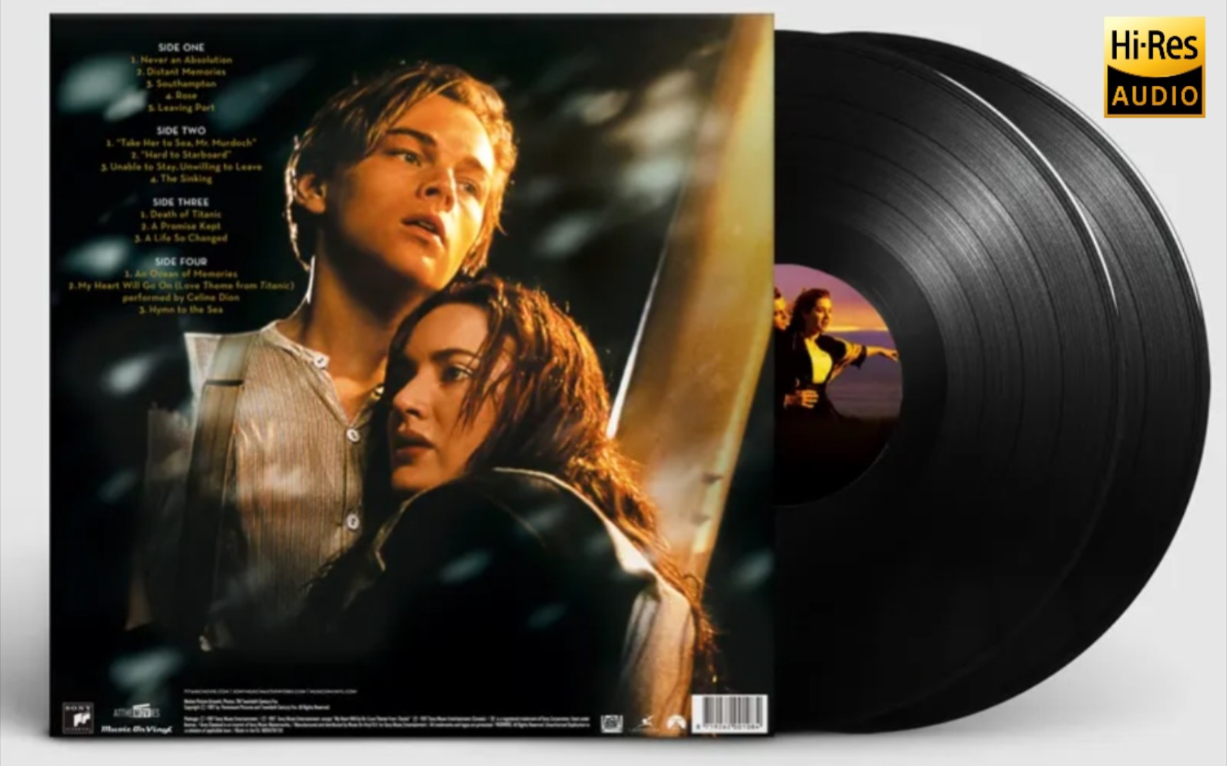 HiRes[泰坦尼克号]电影原声大碟(4CD珍藏版)OST 《Titanic》《泰坦尼克号》索尼音乐哔哩哔哩bilibili