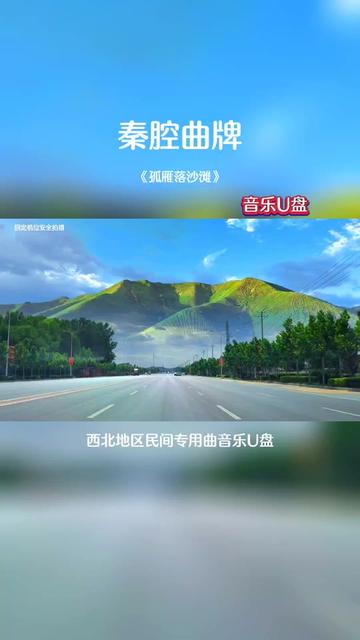 西北地区民间专用曲,秦腔曲牌,孤雁落沙滩,秦韵.哔哩哔哩bilibili