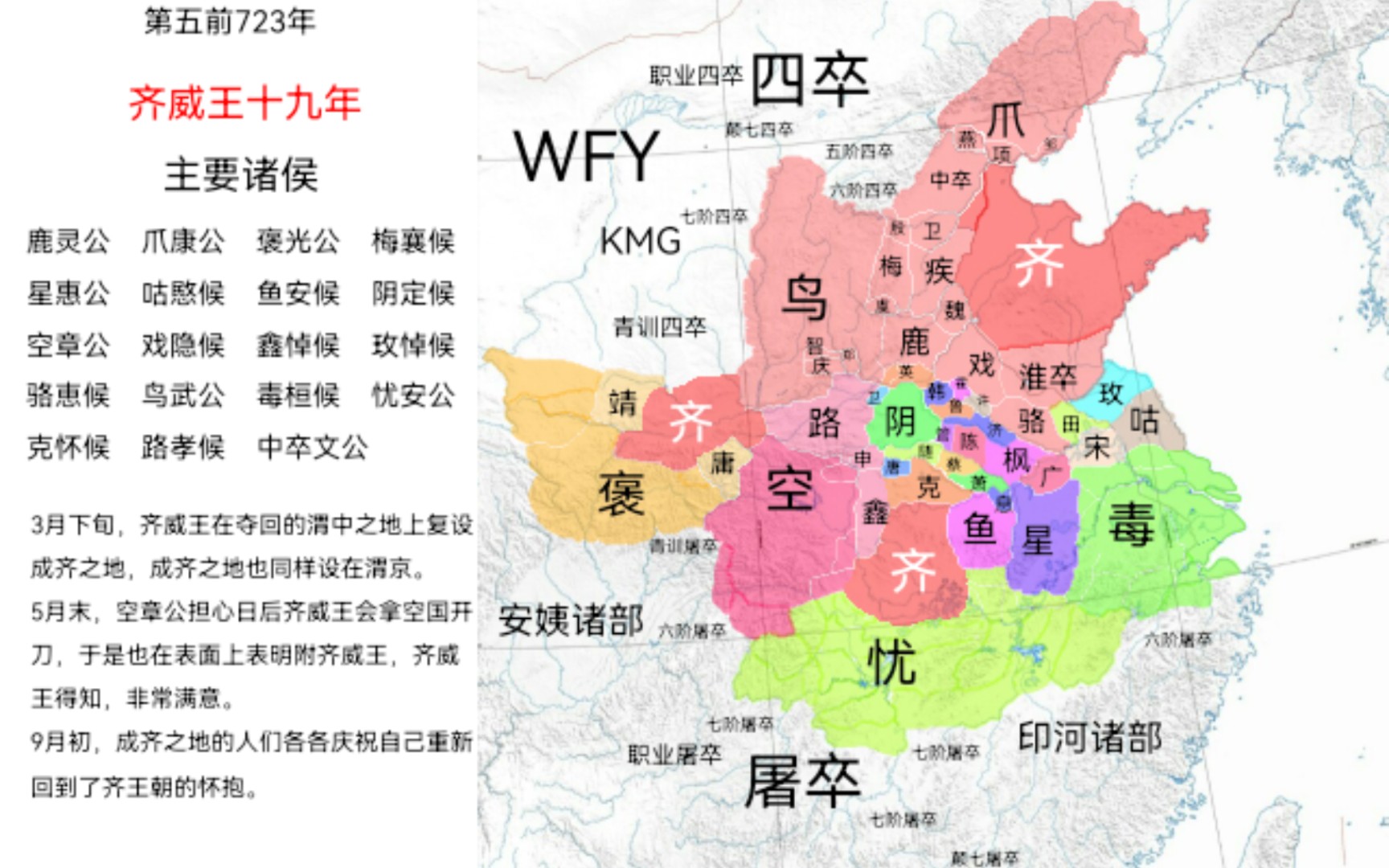 【架空历史】大齐王朝 第十七集 春秋演义(7)威王之盛