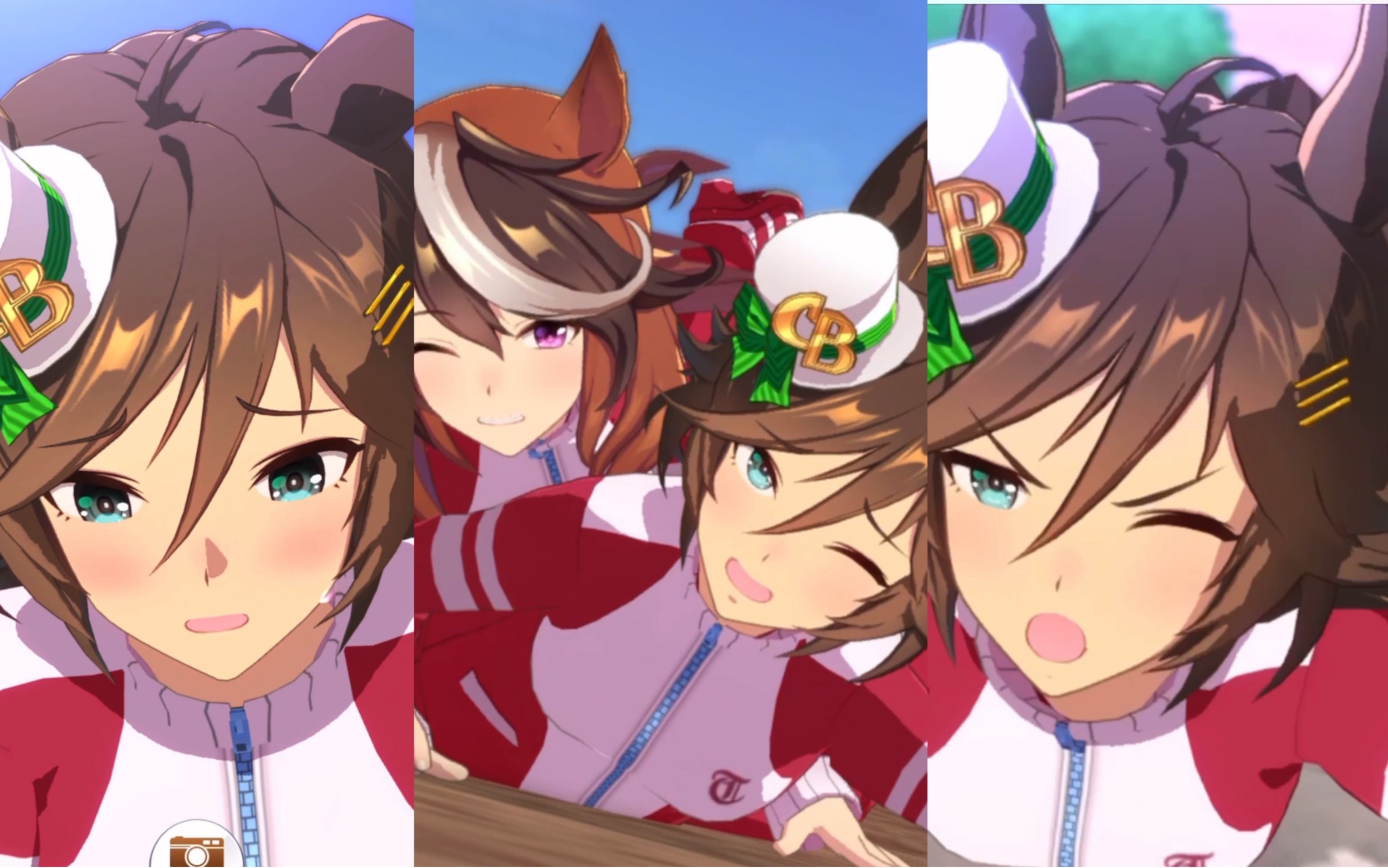 【赛马娘】cb的出场动画和训练失败合集(被卤豆腐撅了)