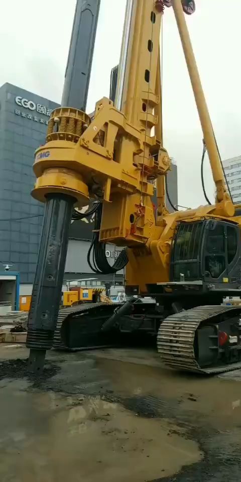 南京无限达首款徐工450e旋挖钻机助力浙江基建_旋挖钻机出租 型号