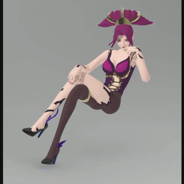 芈月建模 王者荣耀 芈月手办建模中