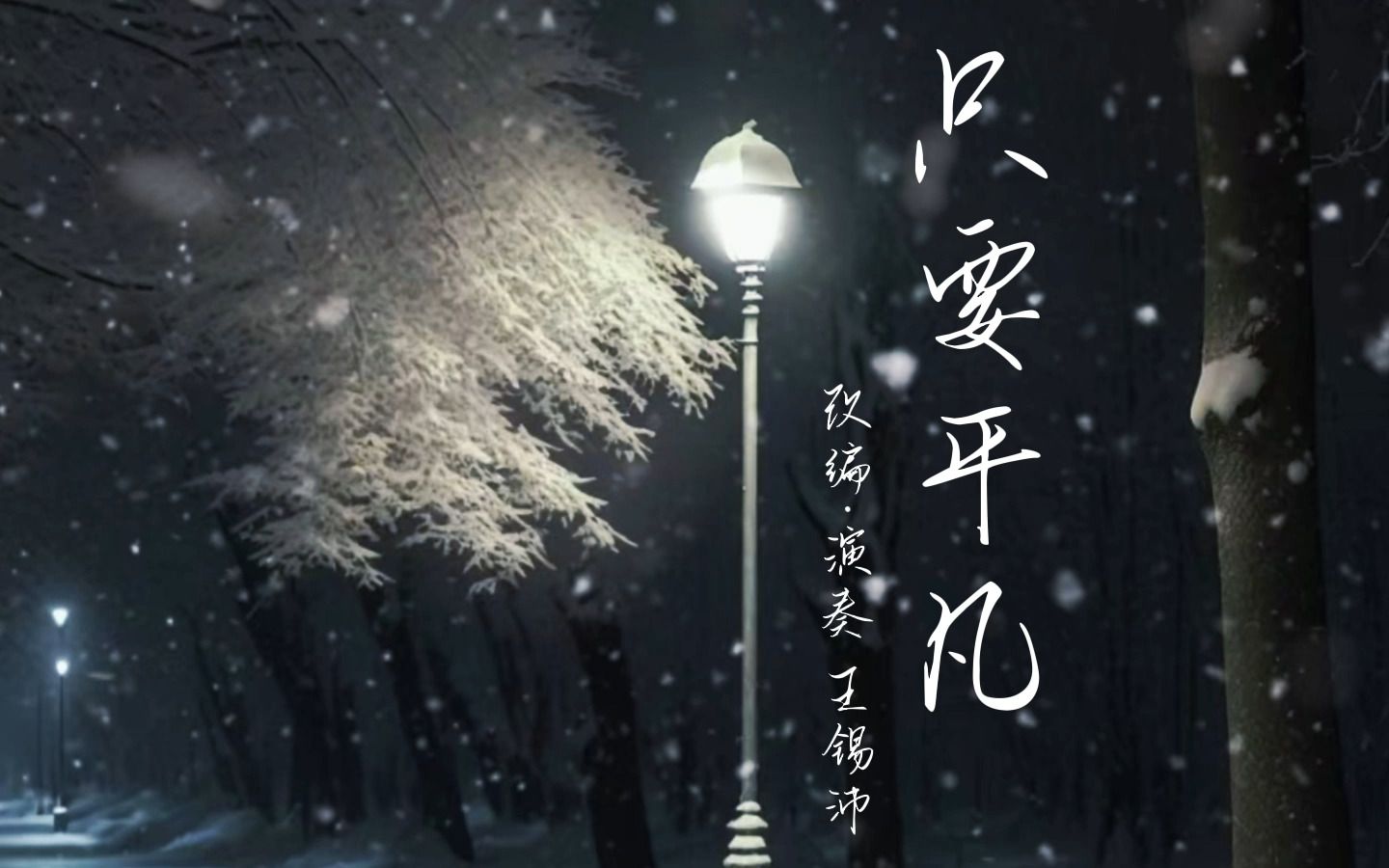 【扬琴·只要平凡】献给每一位只要平凡的你!