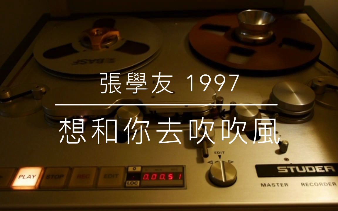 [图]张学友 - 想和你去吹吹风（1997年发/2021 LP2D Remastered ）