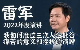 下载视频: 【雷军精彩演讲】看他如何度过三次人生低谷！