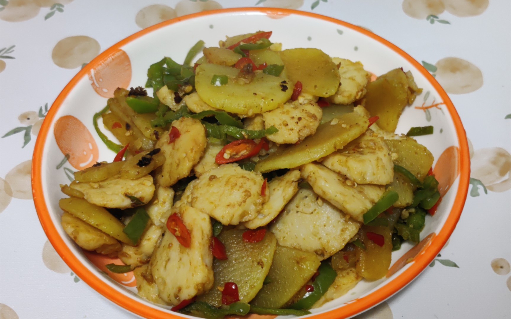 干锅鱼丸土豆片