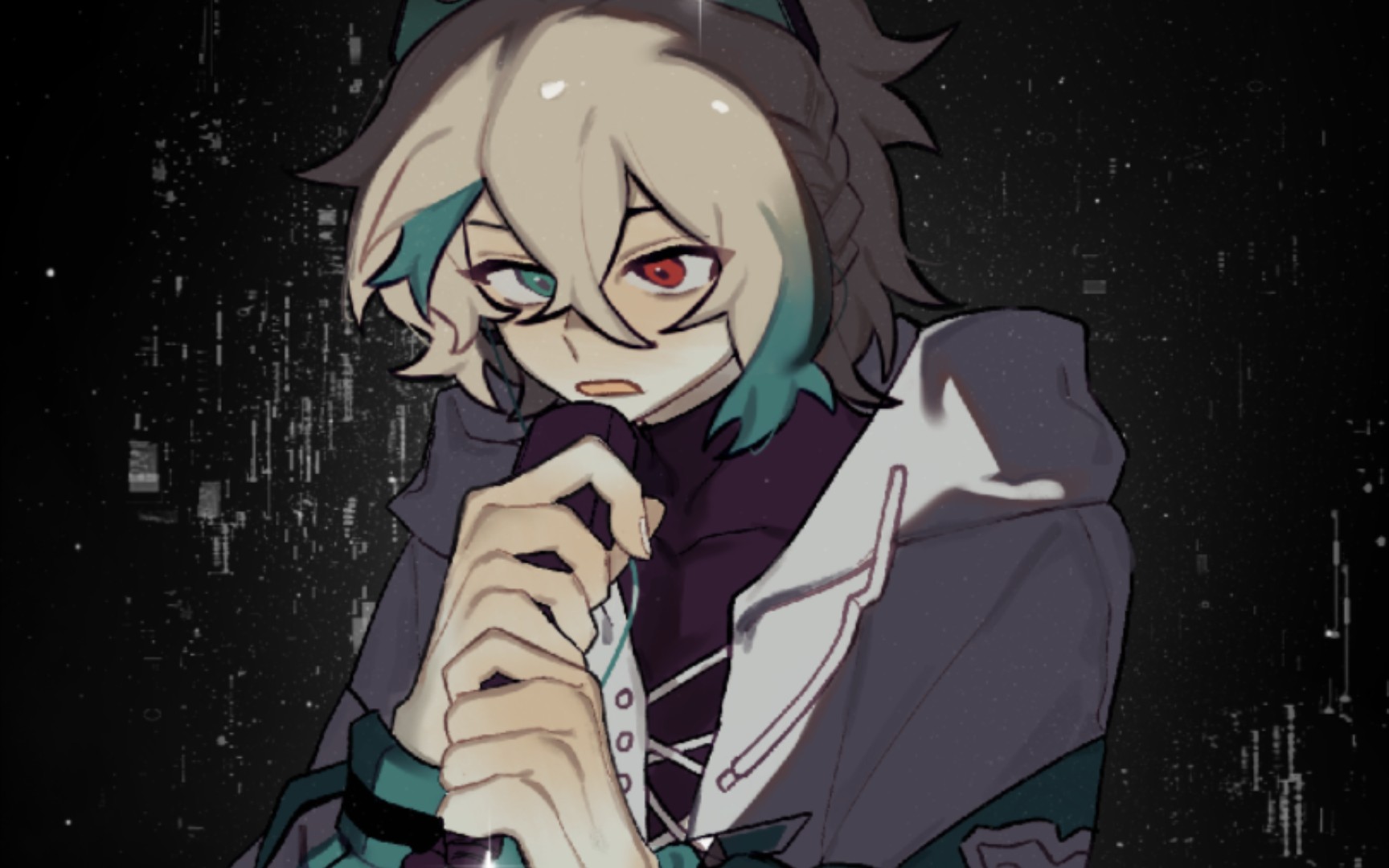 【阿萨aza/绘画过程】熠熠生辉