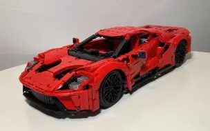 Descargar video: 福特 GT 1:8 LEGO乐高 Technic科技/机械 MOC