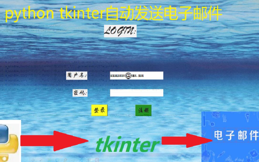 python tkinter GUI制作自动邮箱验证,附源代码哔哩哔哩bilibili