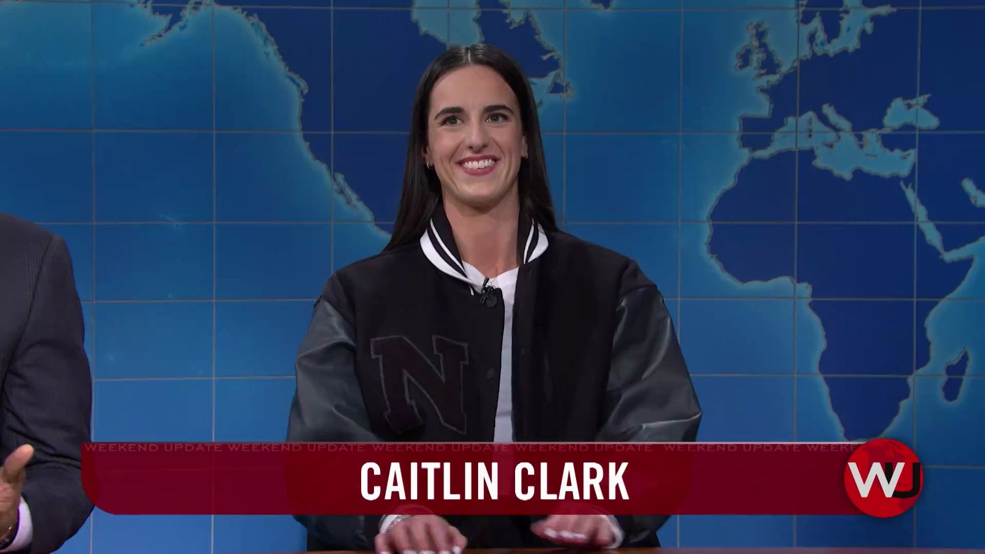 【女篮】【Caitlin Clark】惊喜客串SNL科林“Weekend Update”部分!!!哔哩哔哩bilibili