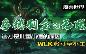 Descargar video: 魔兽世界：鸟德刷金≈无限，这才是批量小德的原因，WLK将寸草不生