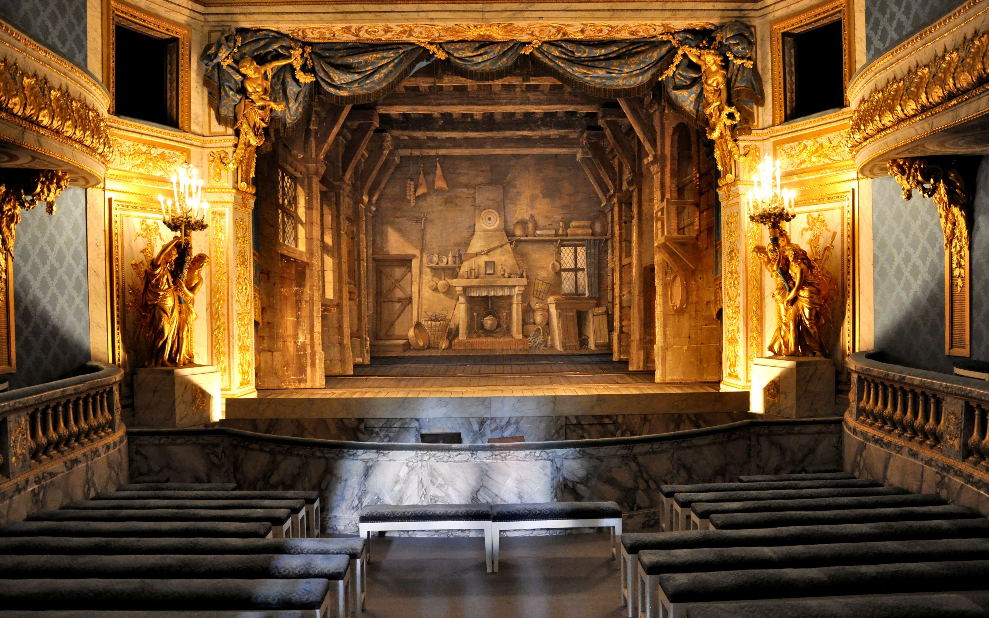 凡尔赛宫的玛丽·安托瓦内特王后小剧院le petit théâtre de mari