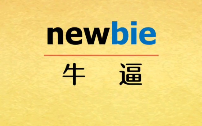 记个单词.牛逼!菜鸟!