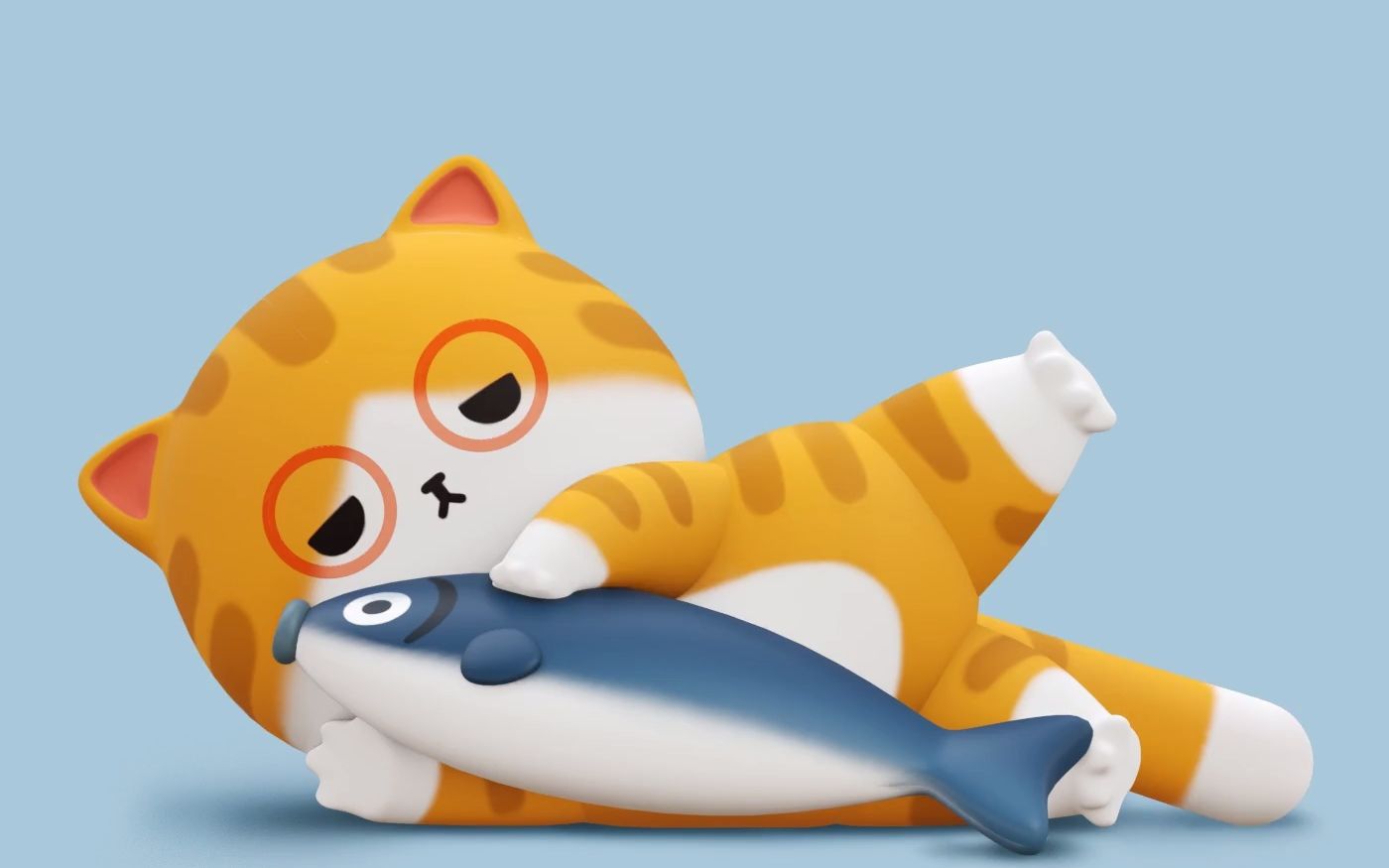 blender小动画-花式摸鱼