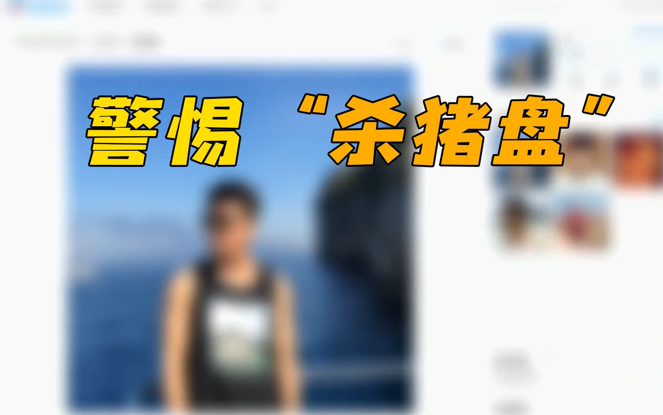 “网络男友”贴心教投资,不料深陷“杀猪盘”陷阱哔哩哔哩bilibili