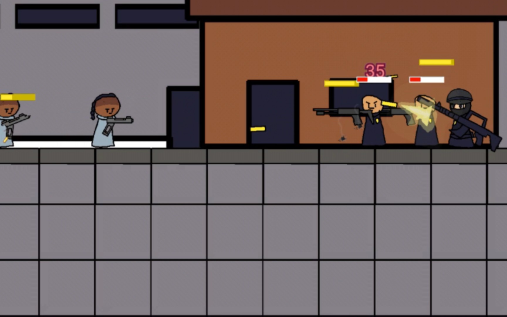 电子斗蛐蛐警察vs帮派