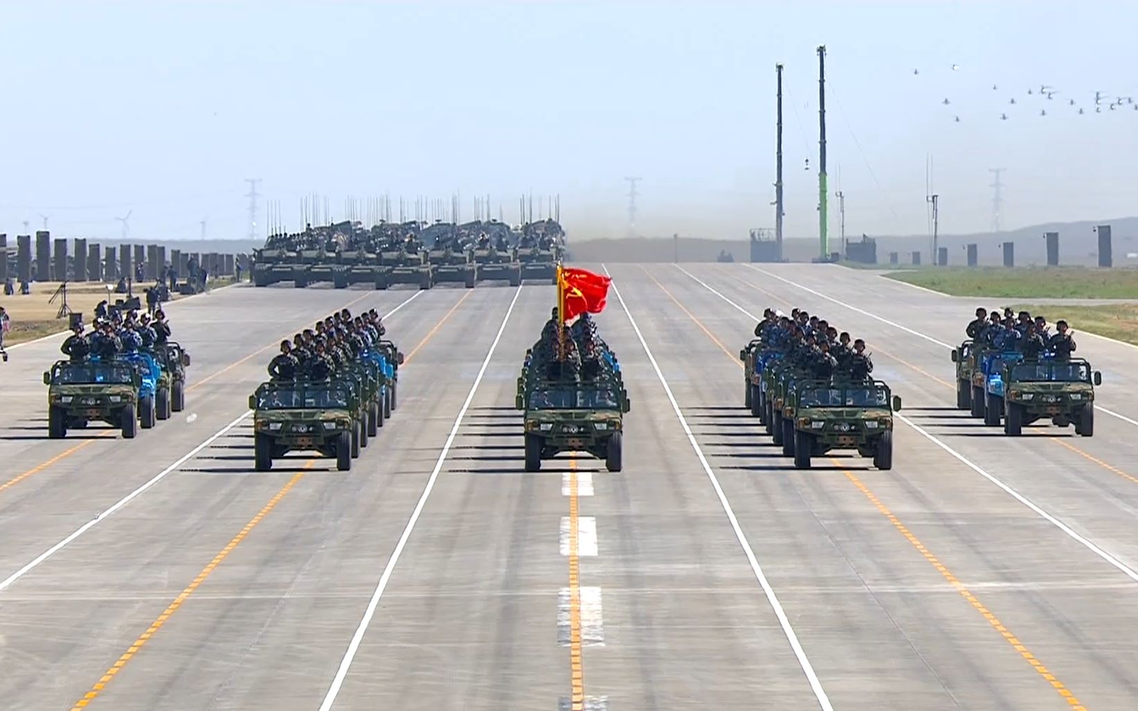 沙场大点兵1分钟爆燃混剪看朱日和阅兵震撼场面