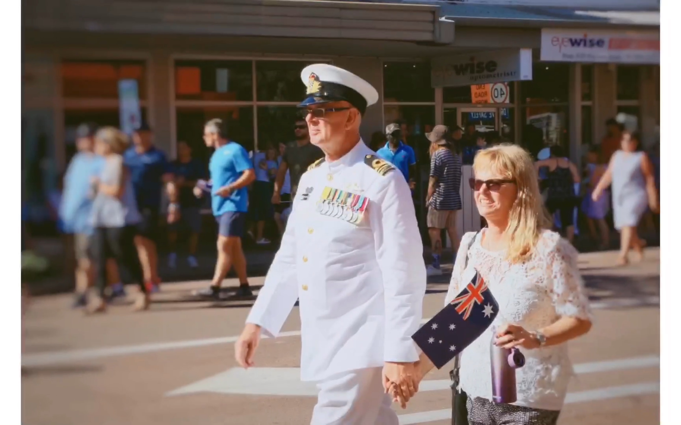 澳大利亚anzacday澳新军团日达尔文阅兵